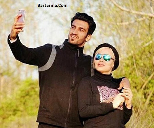 عکس های جدید حسین ماهینی بازیکن پرسپولیس و همسرش