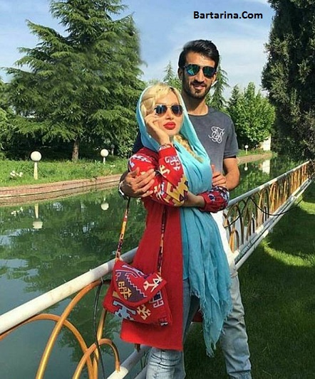 عکس های جدید حسین ماهینی بازیکن پرسپولیس و همسرش