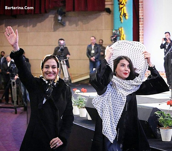 عکس بی حجاب لیلا حاتمی در اختتامیه جشنواره فیلم فجر 95