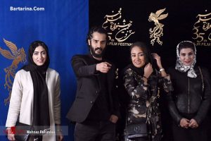 عکس مانتو و لباس ارتشی بهاره افشاری در جشنواره فیلم فجر 95