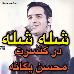 فیلم شله شله در کنسرت محسن یگانه با همراهی تماشاچیان