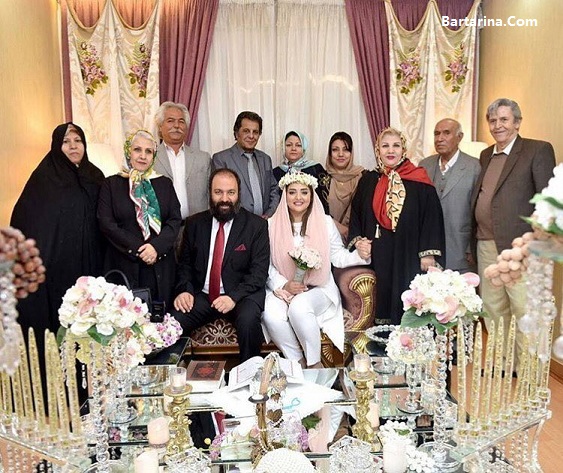 ازدواج نرگس محمدی با علی اوجی + عکس عروسی نرگس محمدی