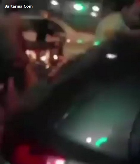 فیلم ضرب و شتم دختر جوان داخل ماشین توسط پلیس نیروی انتظامی