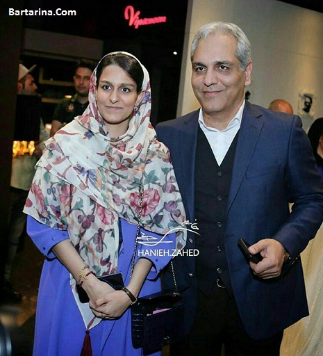 عکس مهران مدیری و دخترش شهرزاد در اکران فیلم ساعت 5 عصر