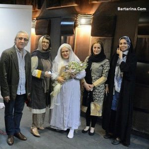 عکس آزاده نامداری در مراسم عروسی بهاره رهنما با چادر
