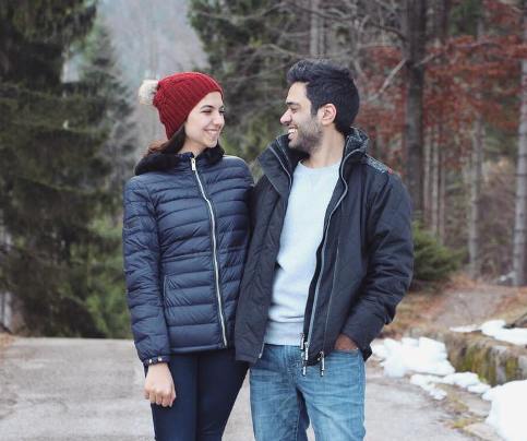 تصاویر دیده نشده سارا خادم الشریعه و همسرش در ایتالیا